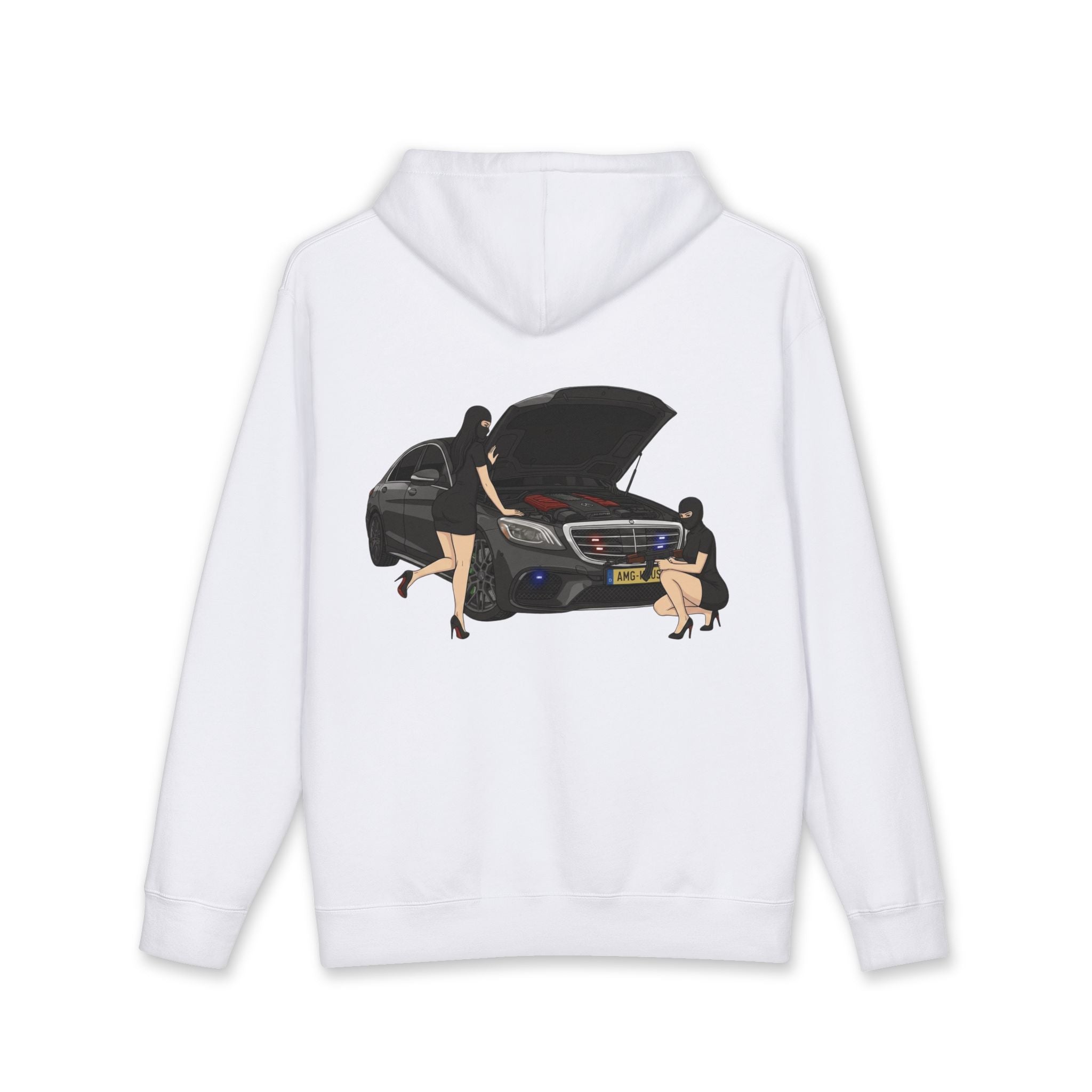 AMG-HAUS W222 S63 HOODIE WHITE